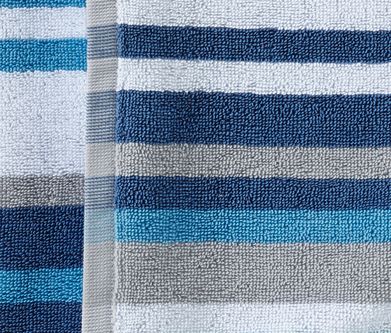 Optimum osuška 70x140 cm  modro bílá